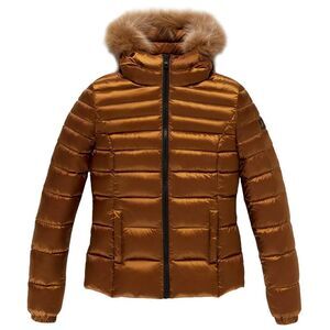 Refrigiwear Orange Nylon Women Women's Jacket